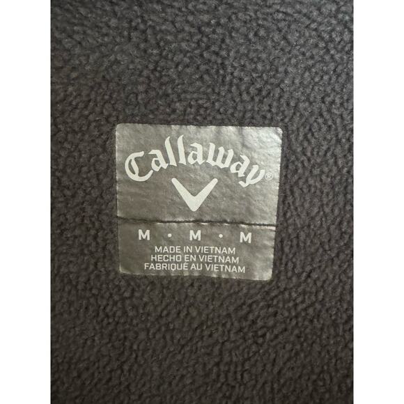 Callaway Men’s Gray Quarter Zip Pullover Size M - Picture 6 of 9
